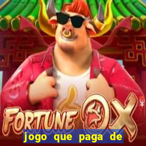 jogo que paga de verdade no pix